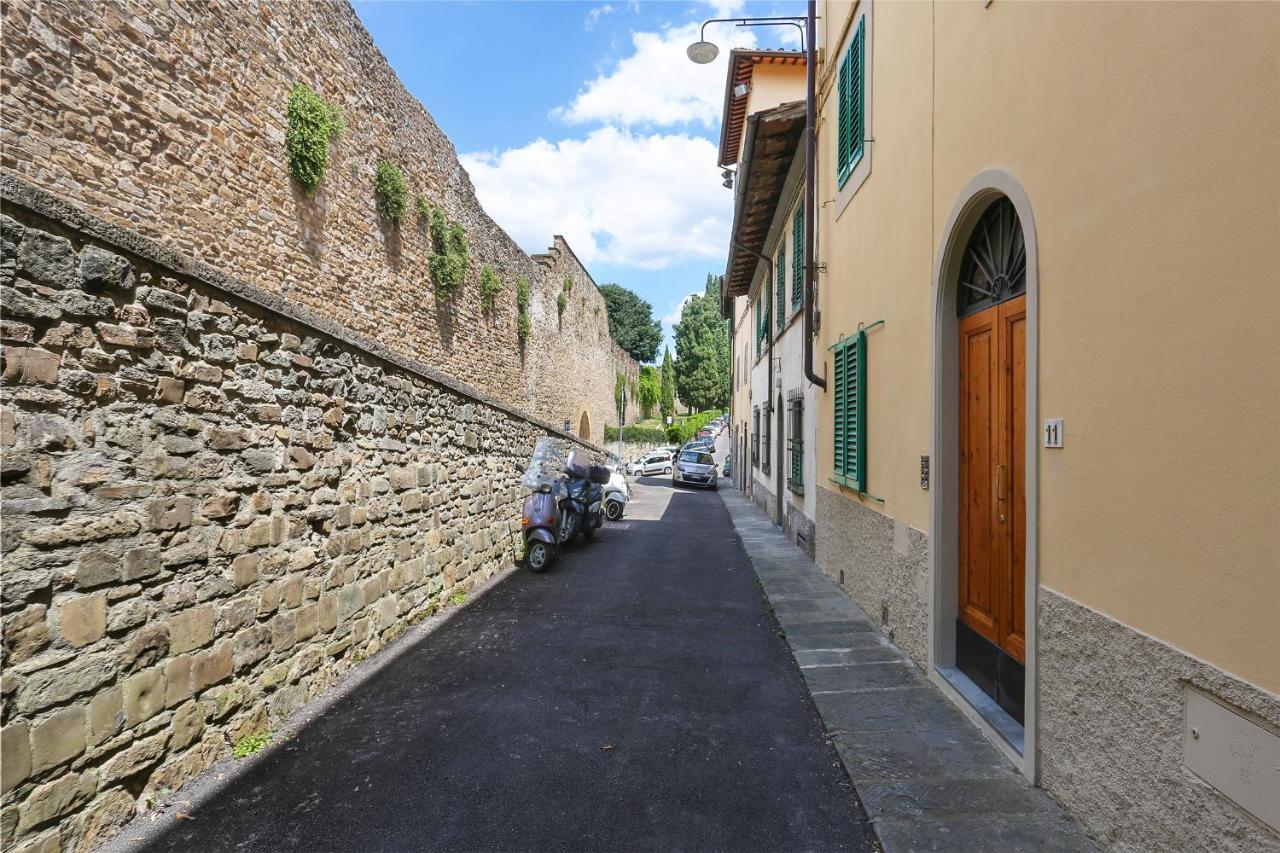 A Postcard View In A Vintage Apartment Florenz Exterior foto